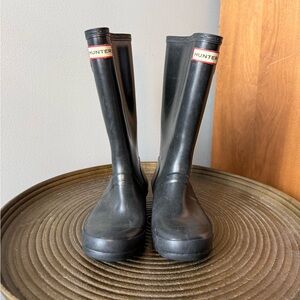 Hunter Kids Rain Boots Size 3M / 4F - Waterproof Rubber Boots Youth Unisex